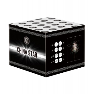 China Star - 49 shot cake - 25mm bore - SORRY SOLD OUT